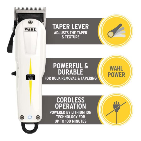 WAHL Cordless Super Taper Combi Kit - Image 3