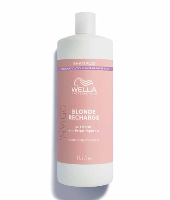 WELLA Invigo Blonde Recharge Cool Blonde Shampoo 1L